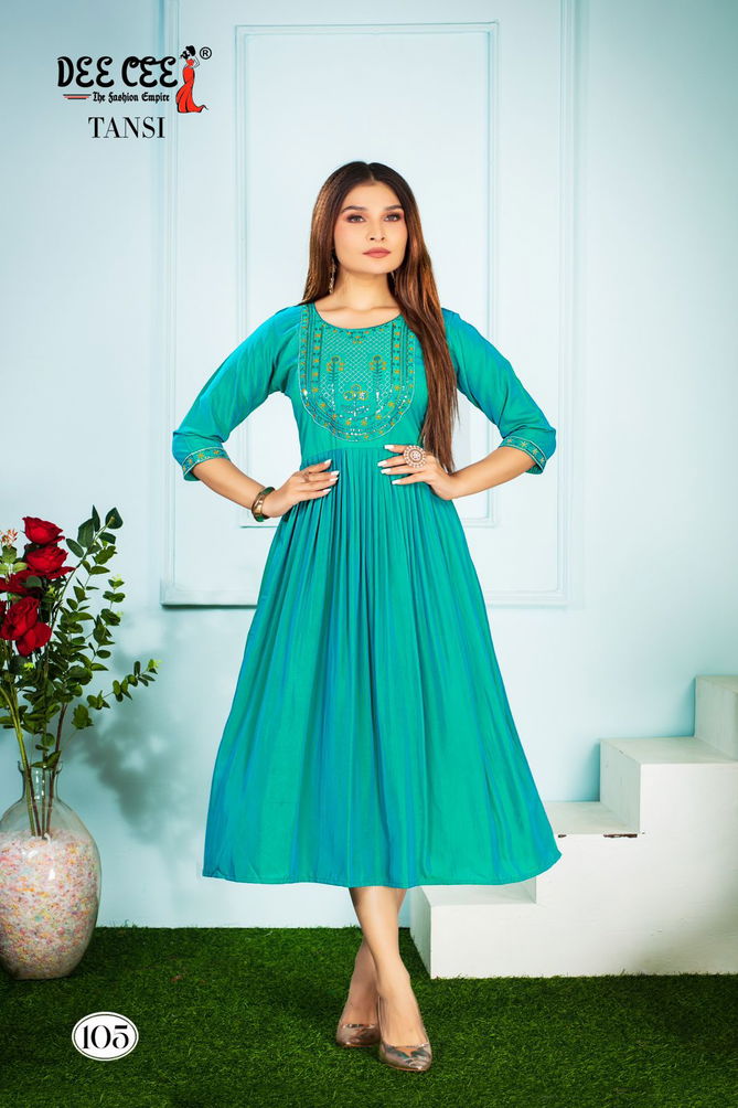 Tansi By Deecee Silk Designer Kurtis Wholesale Clothing Suppliers In India
